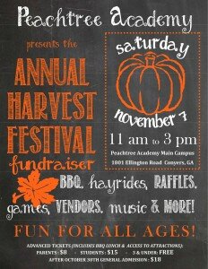 Harvest Festival Flyer 2015